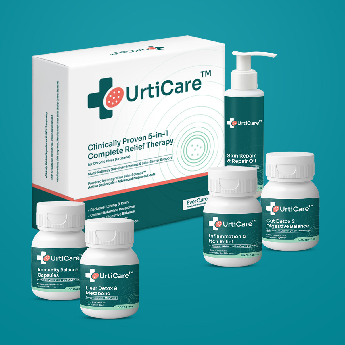 UrtiCare Complete Relief Kit